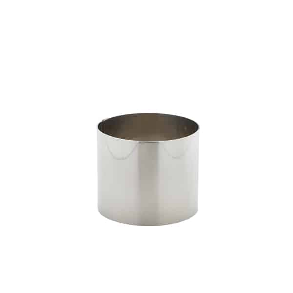 Stainless Steel Mousse Ring 7x6cm - Pack of 12