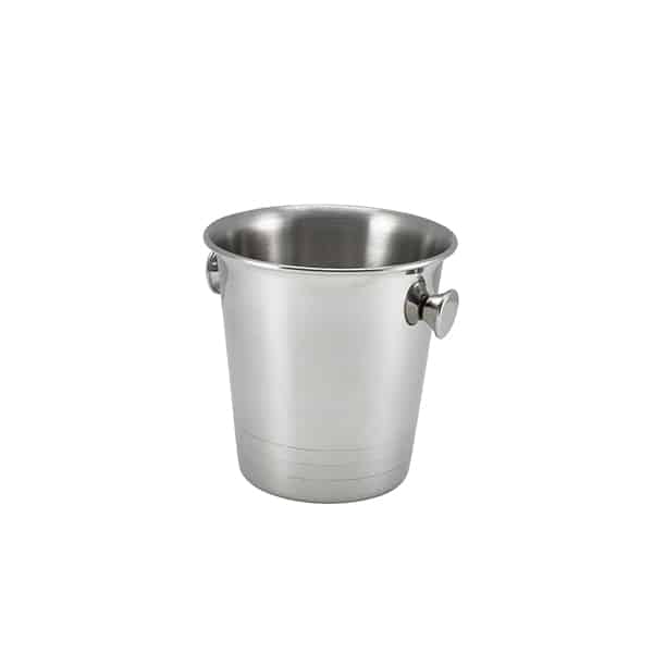 Mini Stainless Steel Ice Bucket 14cm - Pack of 1