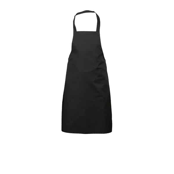 Black Bib Apron 70cm X 90cm - Pack of 1