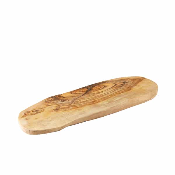 Olive Wood Rustic Platter 45 x 13cm+/- - Pack of 1