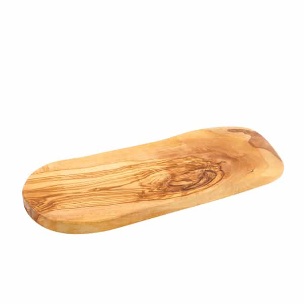 Olive Wood Rustic Platter 35 x 13cm+/- - Pack of 1
