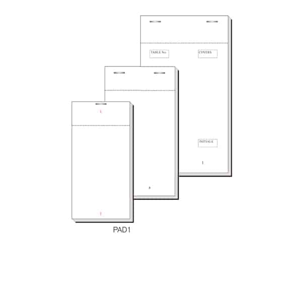 Order Pad 100 Sheet Single 127X63mm Box 50 - Pack of 1