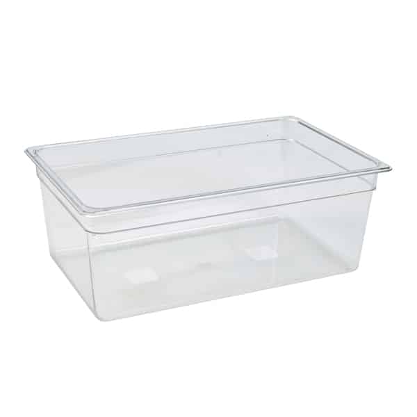 1/1 -Polycarbonate GN Pan 200mm Clear - Pack of 1