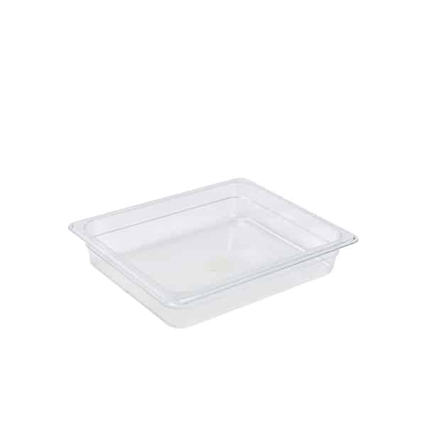 1/2 -Polycarbonate GN Pan 65mm Clear - Pack of 1