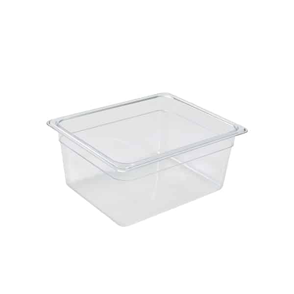 1/2 -Polycarbonate GN Pan 150mm Clear - Pack of 1
