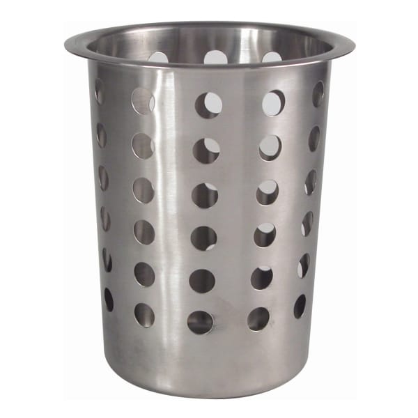GenWare Stainless Steel Perforated Cutlery Cylinder - Pack of 1