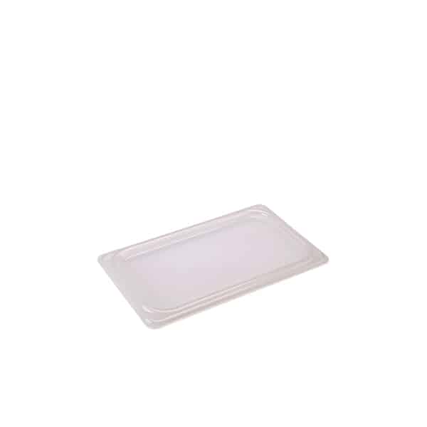 1/4 Polypropylene GN Lid Clear - Pack of 6