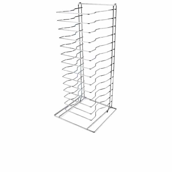 Genware Pizza Rack/ Stand 15 Shelf - Pack of 1