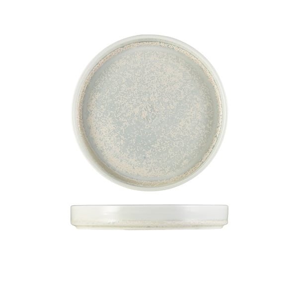 Terra Porcelain Pearl Presentation Plate 18cm - Pack of 6