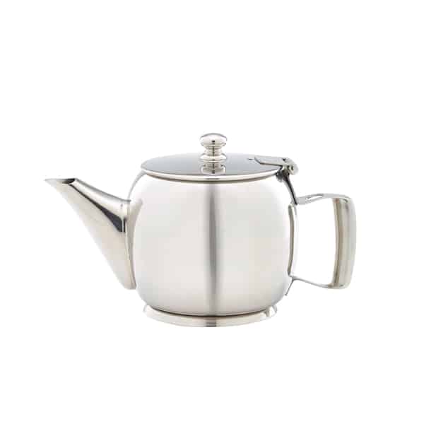 GenWare Stainless Steel Premier Teapot 40cl/ 14oz - Pack of 1