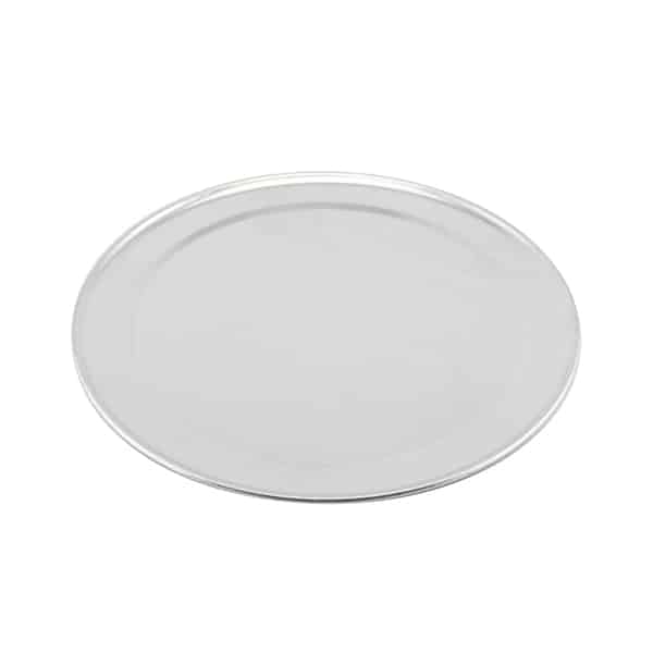 Genware Alum. Flat Wide Rim Pizza Pan 14" - Pack of 1
