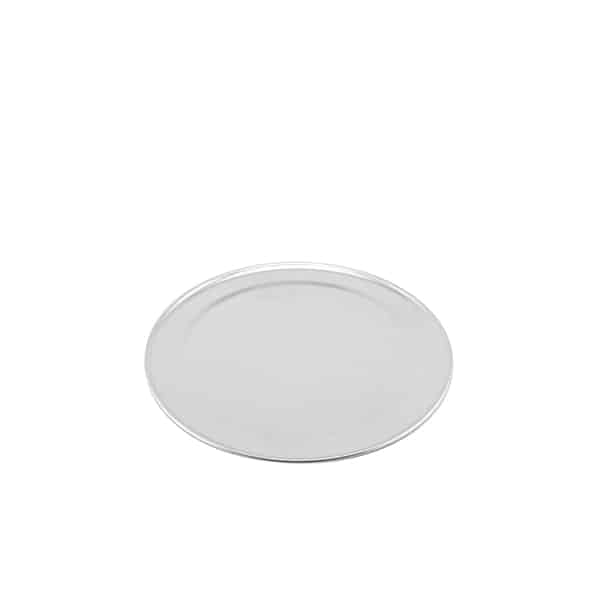Genware Alum. Flat Wide Rim Pizza Pan 9" - Pack of 1