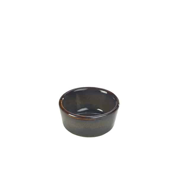 Terra Stoneware Rustic Blue Ramekin 4.5cl/ 1.5oz - Pack of 12