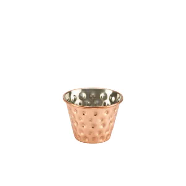 GenWare Copper Plated Hammered Ramekin 71ml/ 2.5oz - Pack of 24