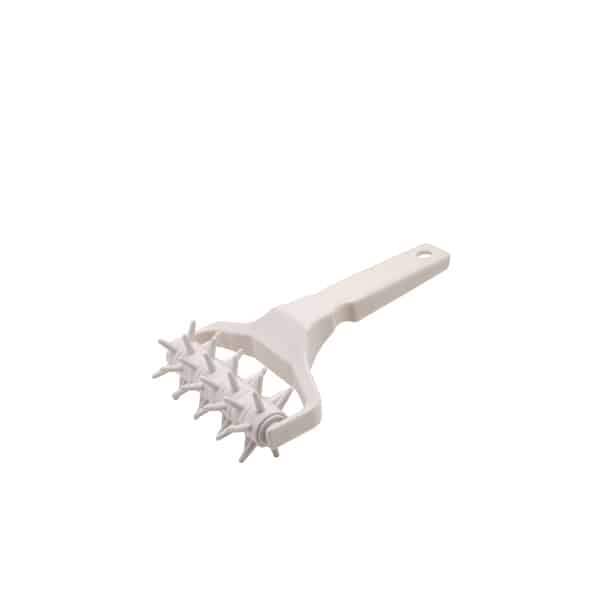 Genware White Plastic Roller Docker - Pack of 1