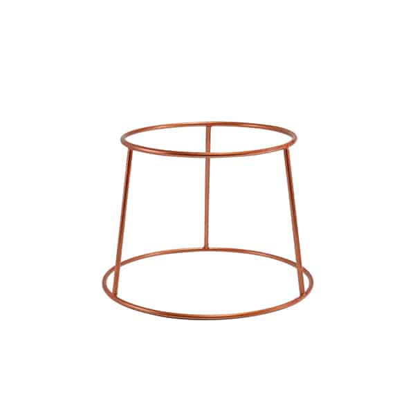 GenWare Copper Anti-Slip Round Buffet Riser 18cm - Pack of 1