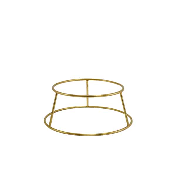 GenWare Gold Anti-Slip Round Buffet Riser 10cm - Pack of 1