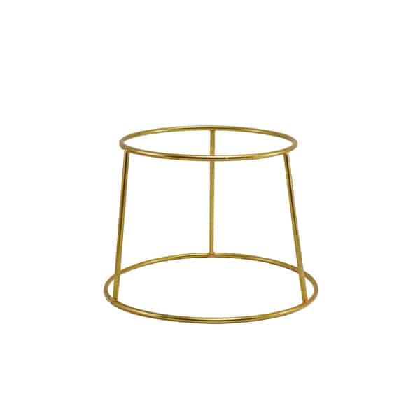 GenWare Gold Anti-Slip Round Buffet Riser 18cm - Pack of 1