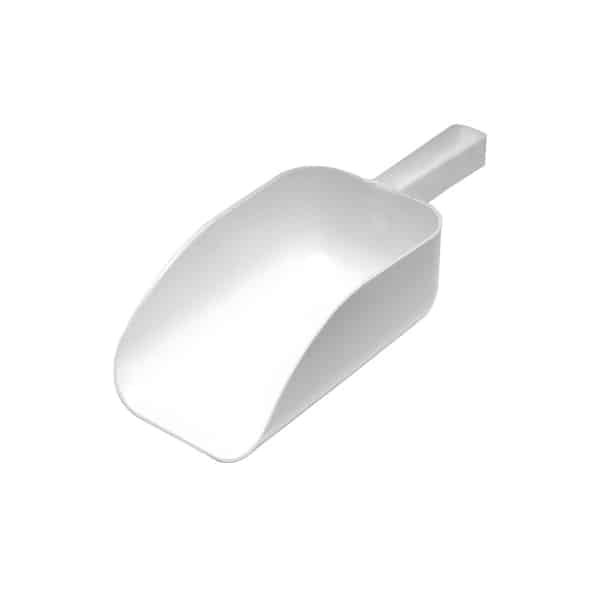 All Purpose White Scoop 9"  2 1/4L Cap - Pack of 1