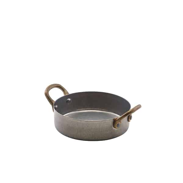 GenWare Vintage Steel Mini Casserole Dish 12.25 x 3.5cm - Pack of 6