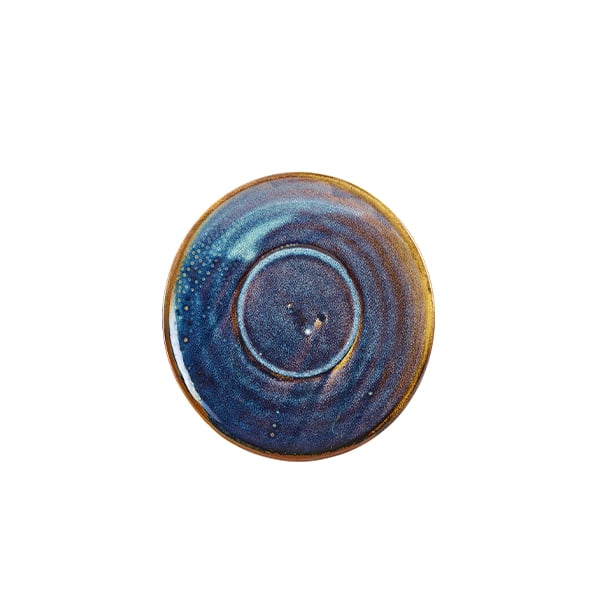 Terra Porcelain Aqua Blue Saucer 14.5cm - Pack of 6