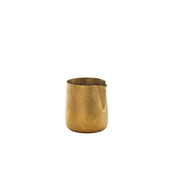 GenWare Gold Vintage Steel Jug 15cl/ 5oz - Pack of 12