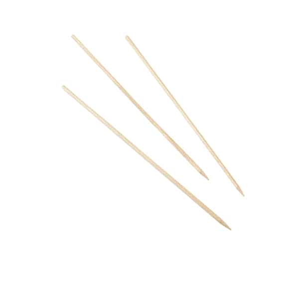 Wooden Skewers 18cm/ 7" - Pack of 100 - Pack of 1