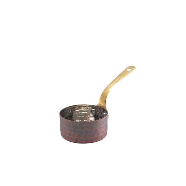 GenWare Antique Copper Mini Sauce Pan 7 x 3.75cm - Pack of 6
