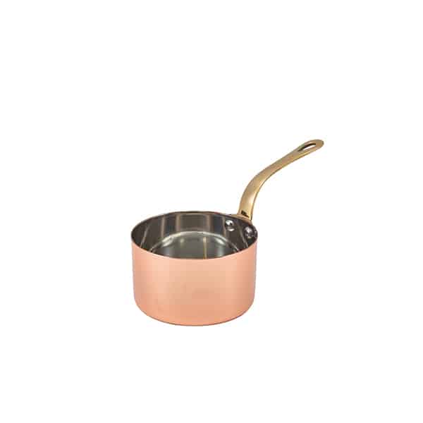 GenWare Mini Copper Sauce Pan 9 x 5.25cm - Pack of 6