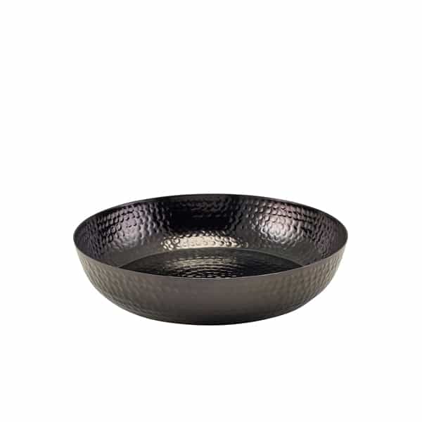 GenWare Black Hammered Aluminium Platter 31cm - Pack of 1
