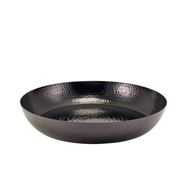 GenWare Black Hammered Aluminium Platter 44cm - Pack of 1