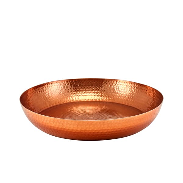 GenWare Copper Hammered Aluminium Platter 44cm - Pack of 1