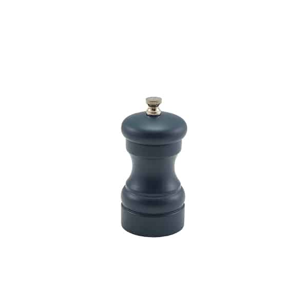 Blue Wooden Salt/ Pepper Grinder 10cm - Pack of 6