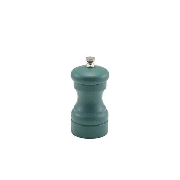 Olive Green Wooden Salt/ Pepper Grinder 10cm - Pack of 6