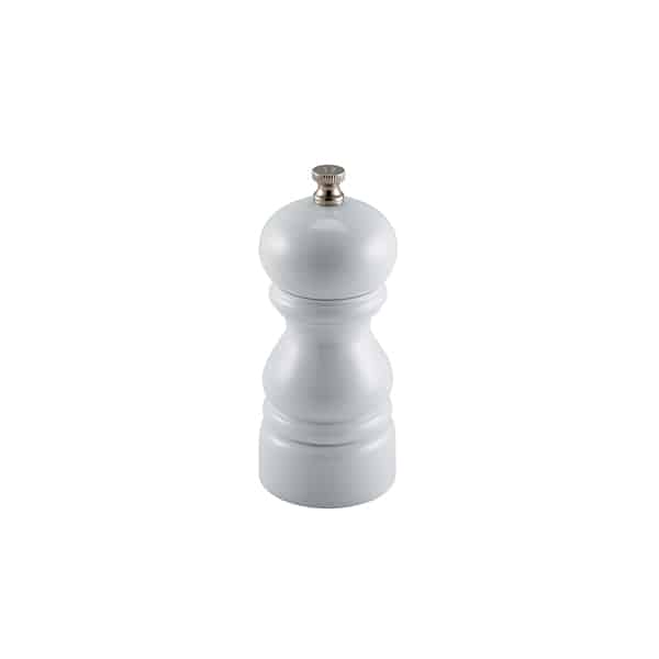 Genware Salt Or Pepper Grinder White 12.7cm - Pack of 6