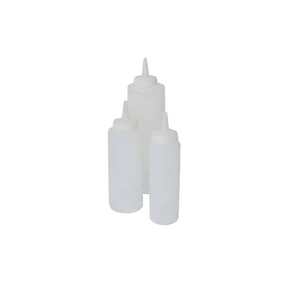 Genware Squeeze Bottle Clear 8oz/ 23cl - Pack of 6
