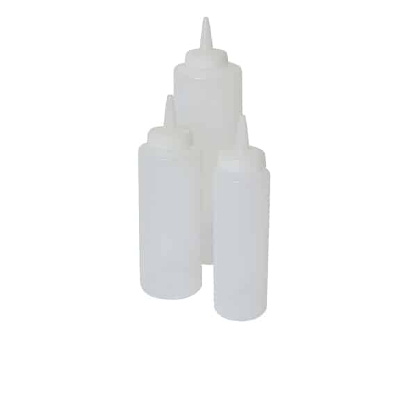 Genware Squeeze Bottle Clear 24oz/ 71cl - Pack of 6