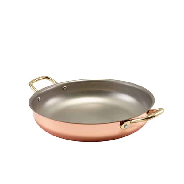 GenWare Copper Round Dish 24.5 x 5cm - Pack of 3