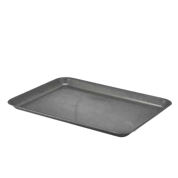 GenWare Vintage Steel Tray 37 x 26.5cm - Pack of 12