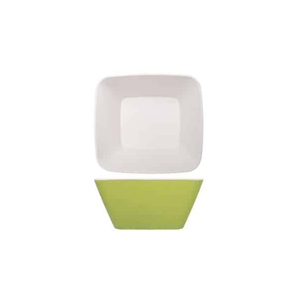 Lime Green Seville Melamine GN 1/6 Deep Dish 17.6 x 16.2 x 8cm - Pack of 1