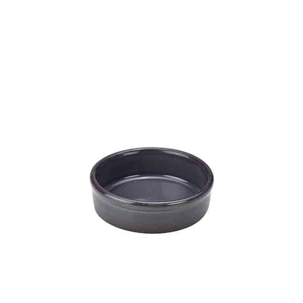 Terra Stoneware Rustic Blue Tapas Dish 10cm - Pack of 6
