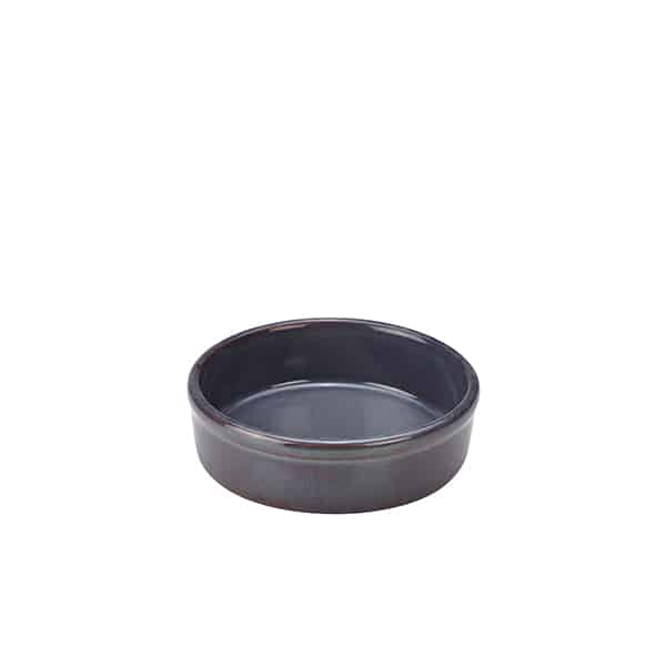 Terra Stoneware Rustic Blue Tapas Dish 13cm - Pack of 12