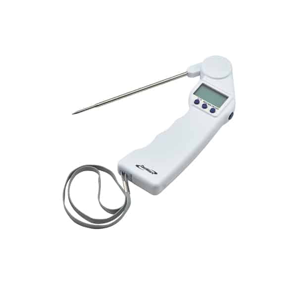 Genware Folding Probe Pocket Thermometer - Pack of 1