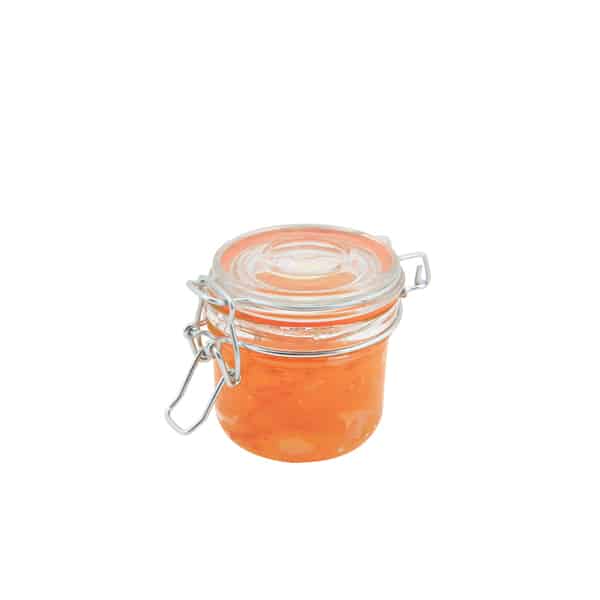 Genware Glass Terrine Jar 200ml 8.2 x 8.1cm - Pack of 12