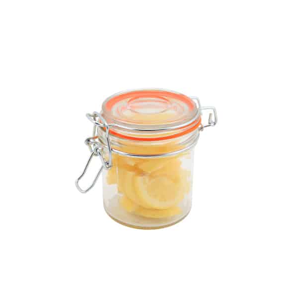 Genware Glass Terrine Jar 350ml 9.5 x 9cm - Pack of 12