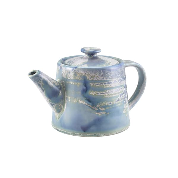 Terra Porcelain Seafoam Teapot 50cl/ 17.6oz - Pack of 6