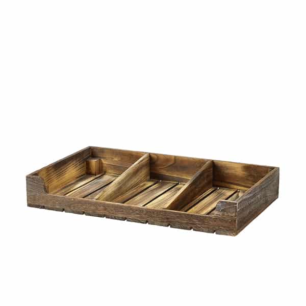 Rustic Wooden Display Crate - Pack of 1