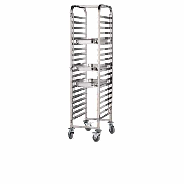 St/St. Gastronorm 1/1 Trolley 20 Shelves - Pack of 1