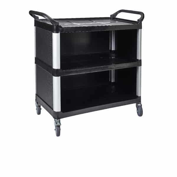 GenWare Large 3 Tier PP Panelled Trolley - Pack of 1