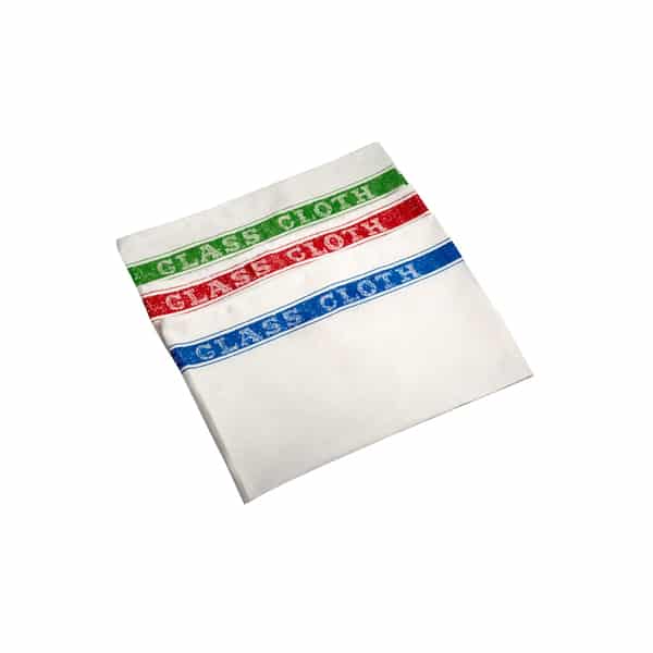 Cotton Glass Cloth 50X76cm  Mix Colours - Pack of 1